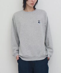 CAPTAIN STAG（キャプテンスタッグ）の「【CAPTAIN STAG / キャプテンスタッグ】裏起毛 ワンポイントロゴ刺繍 ロングスリーブ スウェット トレーナー（Tシャツ/カットソー）」