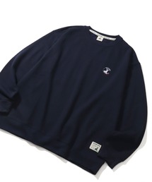 CAPTAIN STAG（キャプテンスタッグ）の「【CAPTAIN STAG / キャプテンスタッグ】裏起毛 ワンポイントロゴ刺繍 ロングスリーブ スウェット トレーナー（Tシャツ/カットソー）」