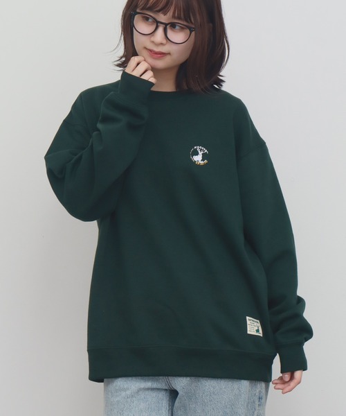 セール】【CAPTAIN STAG / キャプテンスタッグ】裏起毛 ワンポイント