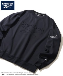 Reebok | 【Reebok/リーボック】ポンチ ロゴ エンボス プリント クルーネック プルオーバー(スウェット)