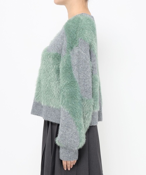 イソザイマーブルガラニット(HARE)（ニット/セーター）｜HARE（ハレ