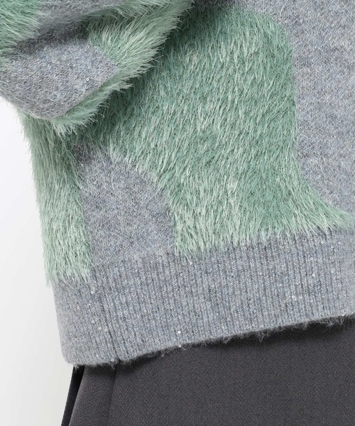 イソザイマーブルガラニット(HARE)（ニット/セーター）｜HARE（ハレ