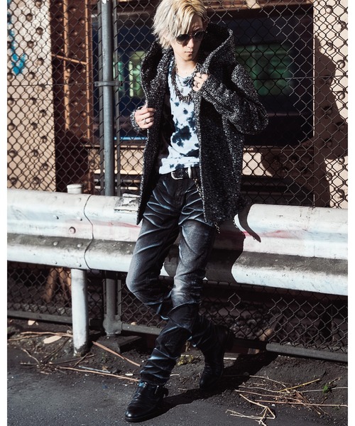 FUGA/フーガ』変形襟メルトンライダースジャケット（ブルゾン）｜FUGA