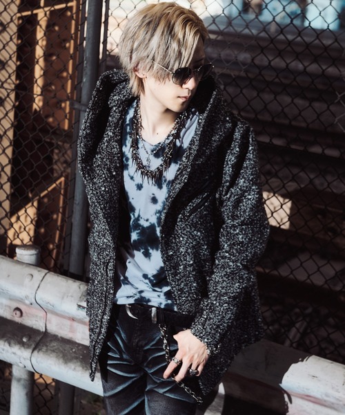 FUGA/フーガ』変形襟メルトンライダースジャケット（ブルゾン）｜FUGA