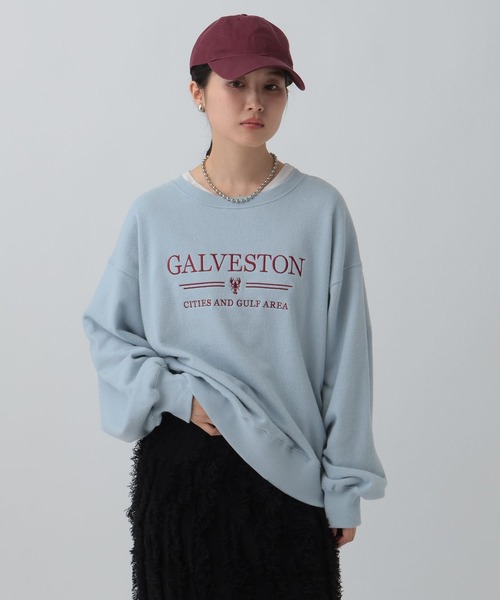 LEPSIM（レプシィム）の「カラー刺繍ロゴスウェット　603799（スウェット・レディース・ベージュ/ピンク/ブルー/チャコールグレー・FREE）」の15枚目の写真