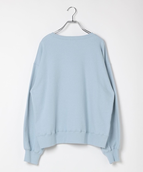 LEPSIM（レプシィム）の「カラー刺繍ロゴスウェット　603799（スウェット・レディース・ベージュ/ピンク/ブルー/チャコールグレー・FREE）」の9枚目の写真