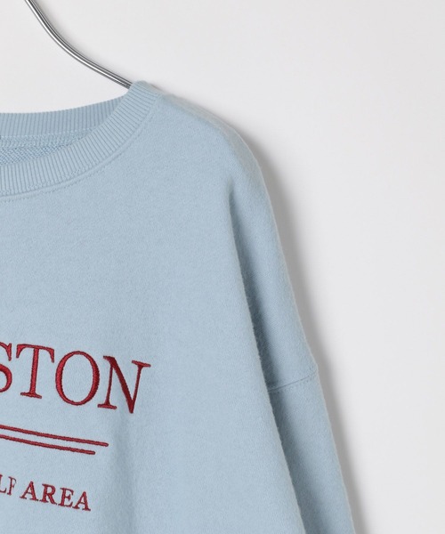 LEPSIM（レプシィム）の「カラー刺繍ロゴスウェット　603799（スウェット・レディース・ベージュ/ピンク/ブルー/チャコールグレー・FREE）」の11枚目の写真