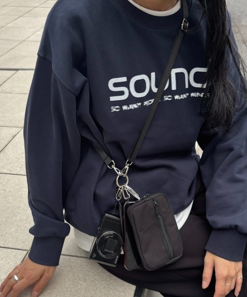 COLONY 2139(コロニートゥーワンスリーナイン)の「撥水ポーチ付きマルチストラップ(ショルダーバッグ・レディース・ブルー/ブラック/パープル・FREE)」の1枚目の写真