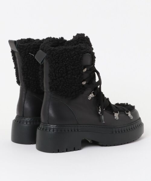 Narcissus（ナルシス）の「ボアレースアップブーツ（ブーツ・レディース・ブラック・36/37/38）」の10枚目の写真