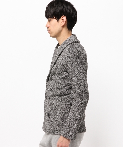 BHY-biography(ビーエイチワイバイオグラフィー)の「BLACK COYOTE SHAWL COLLAR W-JACKET(その他アウター・メンズ・ブラック系その他・48/46/44)」の3枚目の写真