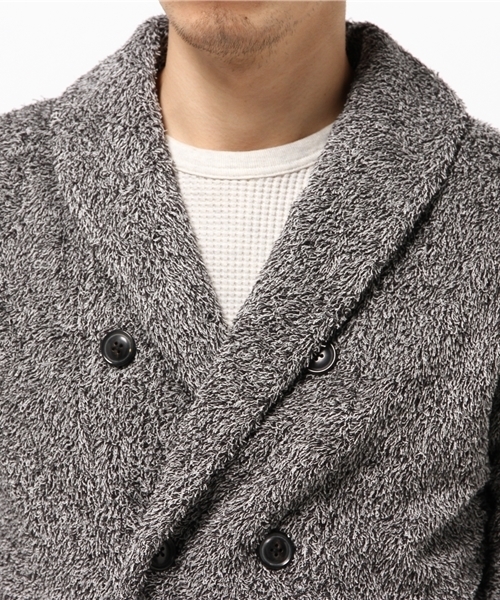 BHY-biography(ビーエイチワイバイオグラフィー)の「BLACK COYOTE SHAWL COLLAR W-JACKET(その他アウター・メンズ・ブラック系その他・48/46/44)」の5枚目の写真