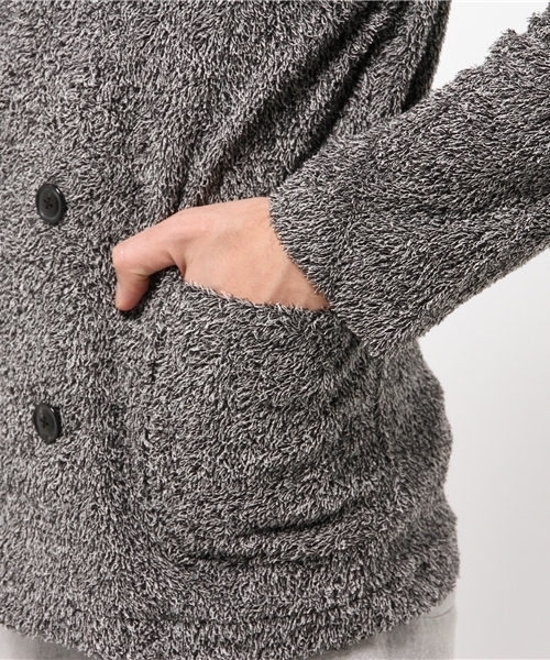 BHY-biography(ビーエイチワイバイオグラフィー)の「BLACK COYOTE SHAWL COLLAR W-JACKET(その他アウター・メンズ・ブラック系その他・48/46/44)」の6枚目の写真