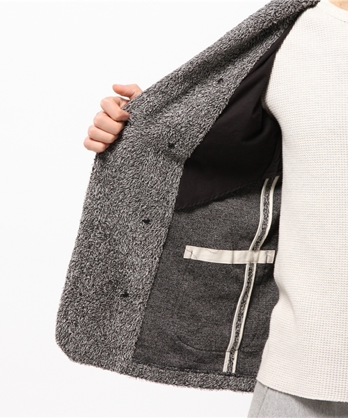 BHY-biography(ビーエイチワイバイオグラフィー)の「BLACK COYOTE SHAWL COLLAR W-JACKET(その他アウター・メンズ・ブラック系その他・48/46/44)」の7枚目の写真