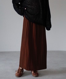 amini（アミニ）の「【2025 AW】ランダムプリーツナロースカート（スカート）」