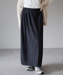 amini（アミニ）の「ランダムプリーツナロースカート（スカート）」