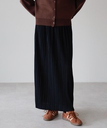 amini（アミニ）の「ランダムプリーツナロースカート（スカート）」