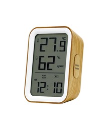 SLOWER（スロウワー）の「SLOWER/スロウワー　LCD HYGROTHERMOGRAPH CLOCK Paz（置時計）」