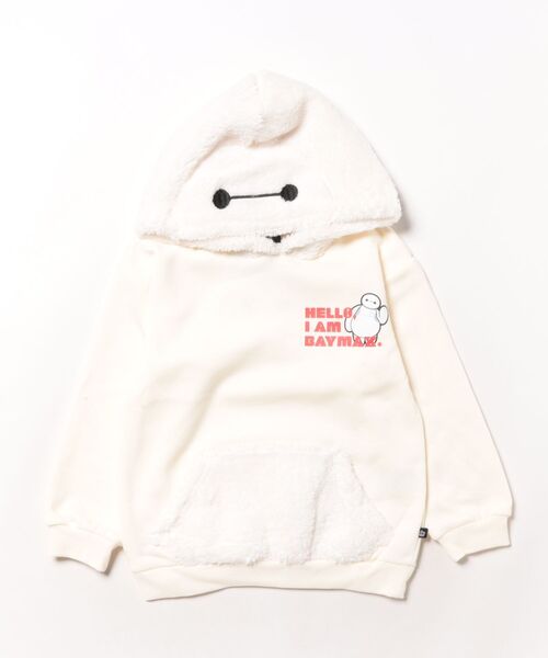 Disney(ディズニー)の「ディズニー なりきるフードボア裏起毛パーカー 1013K(パーカー・キッズ・オフホワイト/カーキ/その他14・120cm/130cm/80cm/90cm/100cm/110cm)」の5枚目の写真