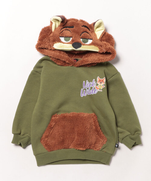 Disney(ディズニー)の「ディズニー なりきるフードボア裏起毛パーカー 1013K(パーカー・キッズ・オフホワイト/カーキ/その他14・120cm/130cm/80cm/90cm/100cm/110cm)」の13枚目の写真