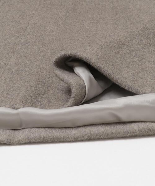 かぐれ（カグレ）の「ウールバックタックショートコート（ステンカラー