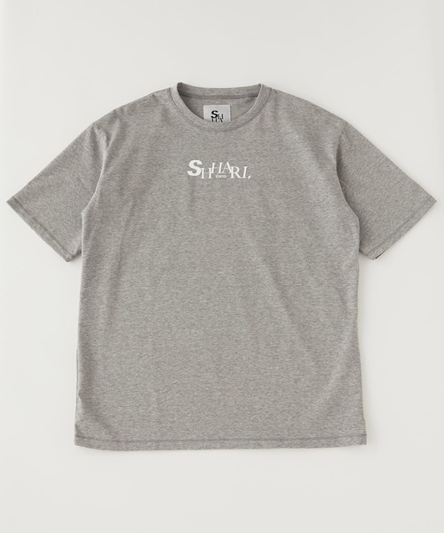 SH HA RI（シュハリ）の「【SH HA RI】SH HA RI Logo Crew Neck T-Shirt（Tシャツ/カットソー・レディース・ホワイト/ヘザーグレー/ブラック・MEDIUM/LARGE/X-LARGE）」の3枚目の写真