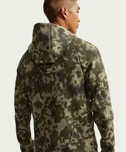NIKE テックフリース カモ ウィンドランナー フルジップパーカー L セール】《セットアップ対応商品》ナイキ テック メンズ フルジップ