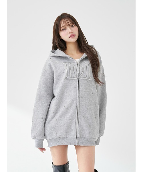 Darich（ダーリッチ）の「DDロゴビジュージップパーカー（パーカー