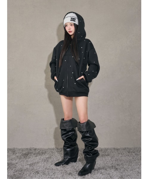 Darich（ダーリッチ）の「DDロゴビジュージップパーカー（パーカー