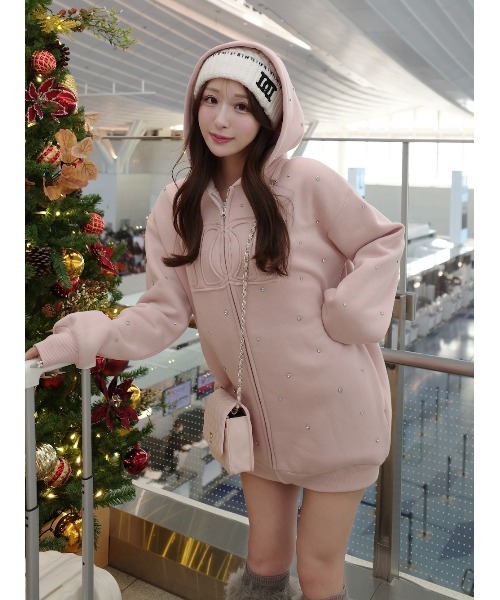 DDロゴビジュージップパーカー（パーカー）｜Darich（ダーリッチ）の