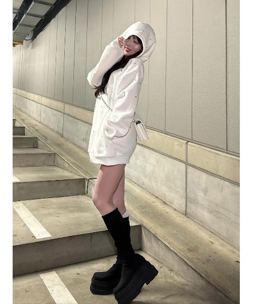 DDロゴビジュージップパーカー（パーカー）｜Darich（ダーリッチ）の