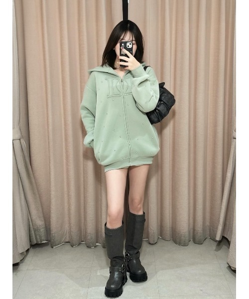 DDロゴビジュージップパーカー（パーカー）｜Darich（ダーリッチ）の