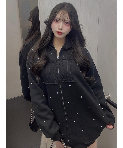 DDロゴビジュージップパーカー（パーカー）｜Darich（ダーリッチ）の