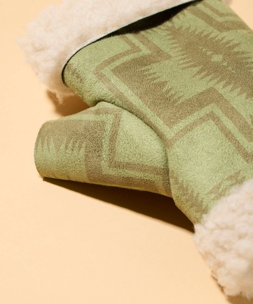 PENDLETON（ペンドルトン）の「【 PENDLETON / ペンドルトン 】ヴィーガンムートングローブ（手袋・レディース・オリーブ/ブラウン・FREE）」の7枚目の写真