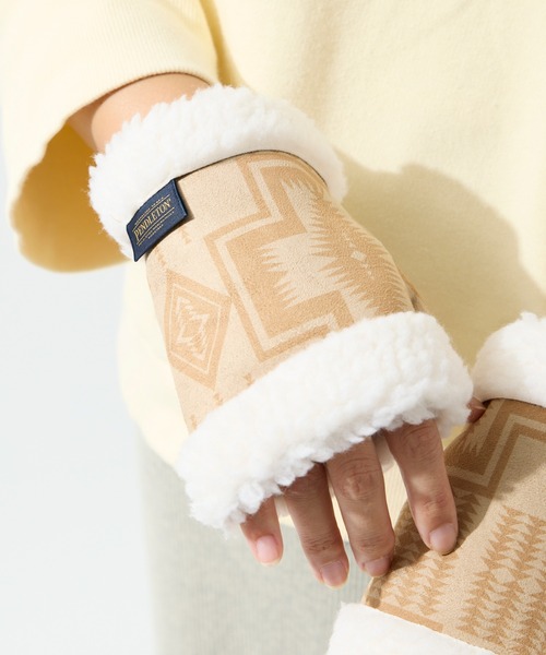 PENDLETON（ペンドルトン）の「【 PENDLETON / ペンドルトン 】ヴィーガンムートングローブ（手袋・レディース・オリーブ/ブラウン・FREE）」の14枚目の写真