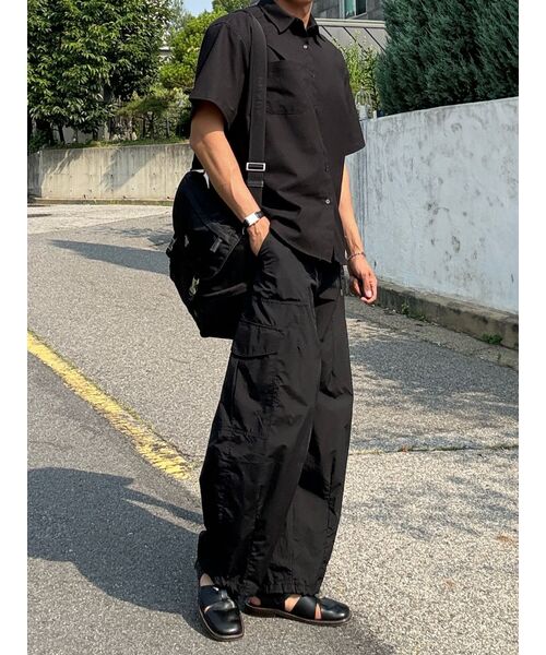 FRIZMWORKS(フリズムワークス)の「NYLON CARGO BALLOON PANTS _ BLACK(その他パンツ・メンズ・その他・SMALL/MEDIUM/LARGE/X-LARGE)」の5枚目の写真