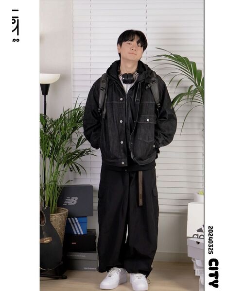 FRIZMWORKS(フリズムワークス)の「NYLON CARGO BALLOON PANTS _ BLACK(その他パンツ・メンズ・その他・SMALL/MEDIUM/LARGE/X-LARGE)」の6枚目の写真
