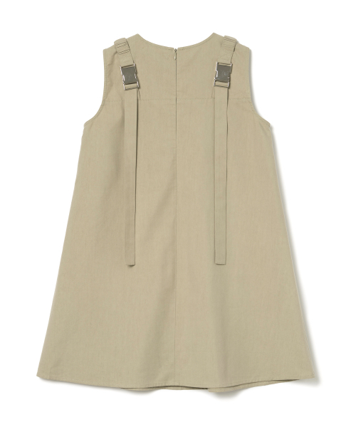 MILLO WOMEN（ミロウーマン）の「バックルストラップミニドレス[ベージュ]（ワンピース・レディース・その他・SMALL/MEDIUM）」の3枚目の写真