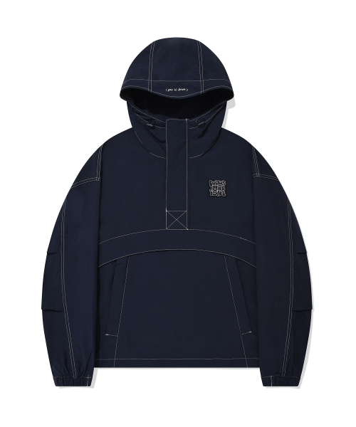 Wacky WiLLy(ワッキーウィリー)の「ナイロンフードアノラックネイビー(ナイロンジャケット・レディース・その他・SMALL/MEDIUM/LARGE/X-LARGE)」の2枚目の写真