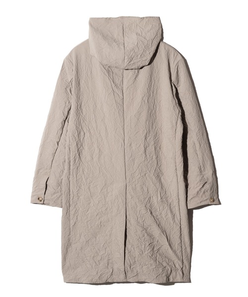 glamb（グラム）の「Crinkle Shawl Collar Coat / クリンクルショールカラーコート（ダウンジャケット/コート・メンズ・ベージュ/ブラック・S/M/L）」の5枚目の写真