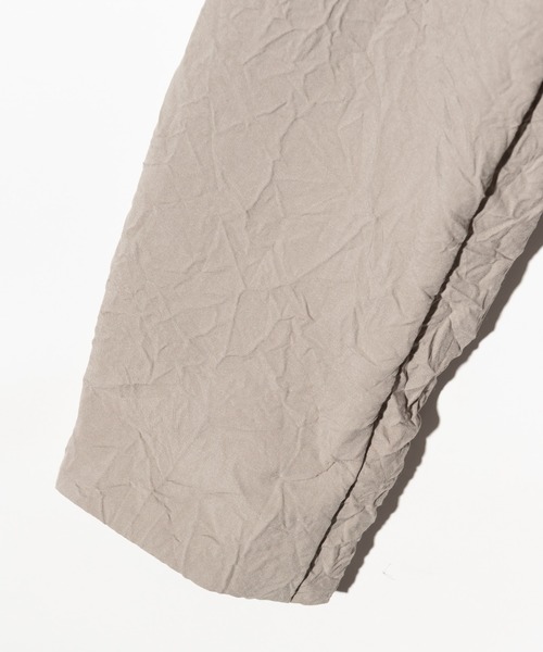 glamb（グラム）の「Crinkle Shawl Collar Coat / クリンクルショールカラーコート（ダウンジャケット/コート・メンズ・ベージュ/ブラック・S/M/L）」の19枚目の写真