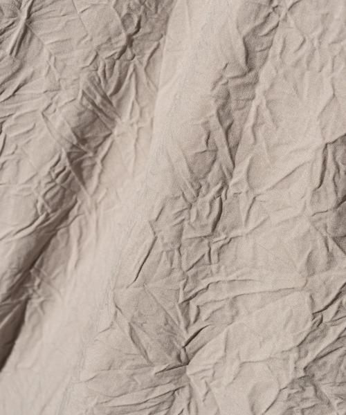 glamb（グラム）の「Crinkle Shawl Collar Coat / クリンクルショールカラーコート（ダウンジャケット/コート・メンズ・ベージュ/ブラック・S/M/L）」の20枚目の写真