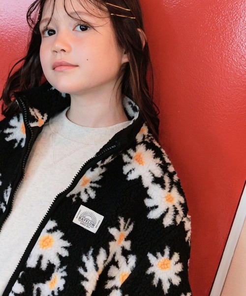 BAYFLOW（ベイフロー）の「[通園・通学にぴったり♪]柄フリースジップブルゾン(KIDS)（ブルゾン・キッズ・その他4/その他1/その他2/その他3・110cm/120cm/130cm/140cm/150cm）」の7枚目の写真