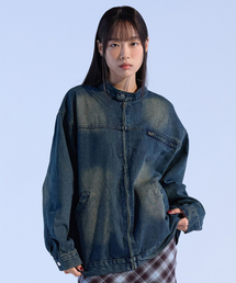 MOAA（モア）の「ウォッシングデニムライダージャケット (JEAN BLUE)（デニムジャケット）」
