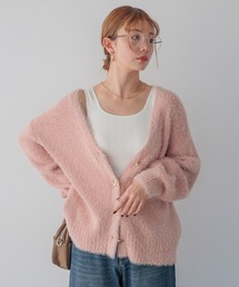 BAYFLOW | [ふわふわの肌触り]オーバーサイズシャギーカーディガン(カーディガン/ボレロ)