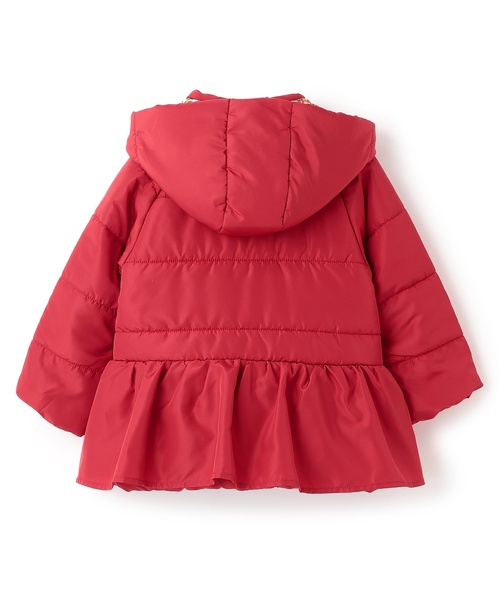 sense of wonder（センスオブワンダー）の「GIRL'S蓄熱中わたブルゾン（ブルゾン・キッズ・ピンク/レッド/ネイビー・120cm/130cm/90cm/80ｃｍ/110cm/100cm）」の4枚目の写真