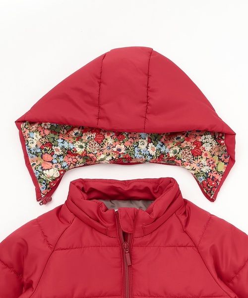sense of wonder（センスオブワンダー）の「GIRL'S蓄熱中わたブルゾン（ブルゾン・キッズ・ピンク/レッド/ネイビー・120cm/130cm/90cm/80ｃｍ/110cm/100cm）」の7枚目の写真