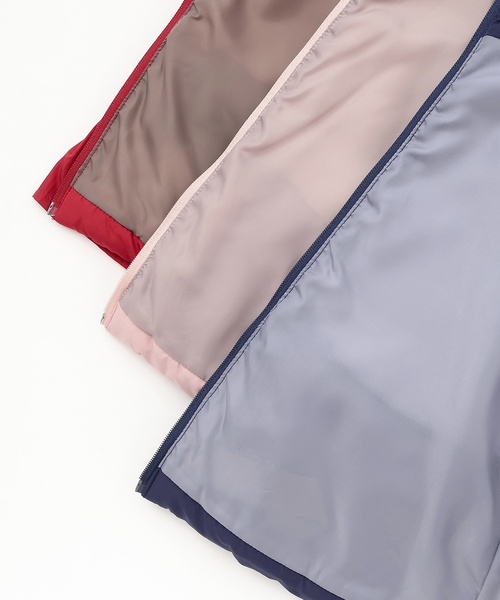 sense of wonder（センスオブワンダー）の「GIRL'S蓄熱中わたブルゾン（ブルゾン・キッズ・ピンク/レッド/ネイビー・120cm/130cm/90cm/80ｃｍ/110cm/100cm）」の10枚目の写真