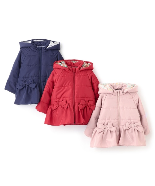 sense of wonder（センスオブワンダー）の「GIRL'S蓄熱中わたブルゾン（ブルゾン・キッズ・ピンク/レッド/ネイビー・120cm/130cm/90cm/80ｃｍ/110cm/100cm）」の13枚目の写真