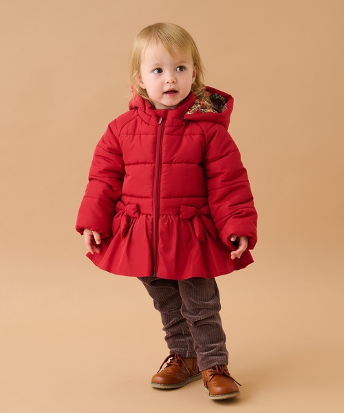 sense of wonder（センスオブワンダー）の「GIRL'S蓄熱中わたブルゾン（ブルゾン・キッズ・ピンク/レッド/ネイビー・120cm/130cm/90cm/80ｃｍ/110cm/100cm）」の18枚目の写真