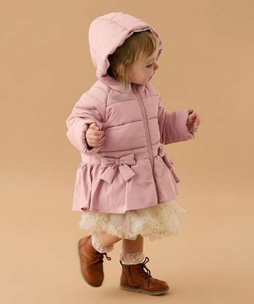 sense of wonder（センスオブワンダー）の「GIRL'S蓄熱中わたブルゾン（ブルゾン・キッズ・ピンク/レッド/ネイビー・120cm/130cm/90cm/80ｃｍ/110cm/100cm）」の19枚目の写真